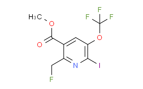 AM151359 | 1804350-84-2 | Methyl 2-(fluoromethyl)-6-iodo-5-(trifluoromethoxy)pyridine-3-carboxylate