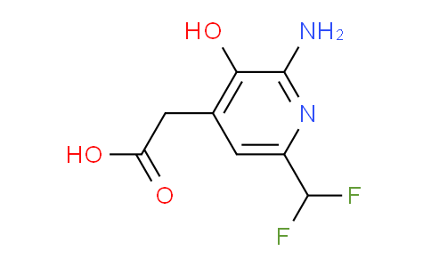 AM15138 | 1803698-69-2 | 2-Amino-6-(difluoromethyl)-3-hydroxypyridine-4-acetic acid