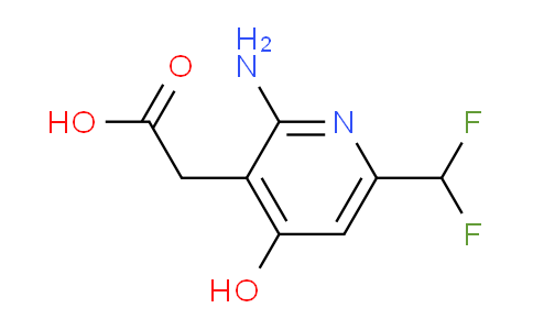 AM15140 | 1804680-70-3 | 2-Amino-6-(difluoromethyl)-4-hydroxypyridine-3-acetic acid