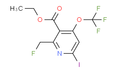 AM151406 | 1804765-60-3 | Ethyl 2-(fluoromethyl)-6-iodo-4-(trifluoromethoxy)pyridine-3-carboxylate