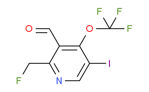 AM151407 | 1804839-61-9 | 2-(Fluoromethyl)-5-iodo-4-(trifluoromethoxy)pyridine-3-carboxaldehyde