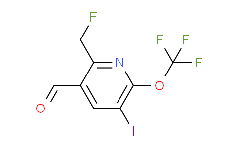 AM151411 | 1804839-63-1 | 2-(Fluoromethyl)-5-iodo-6-(trifluoromethoxy)pyridine-3-carboxaldehyde