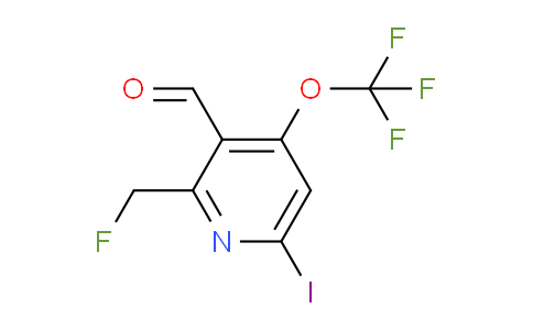 AM151412 | 1806260-38-7 | 2-(Fluoromethyl)-6-iodo-4-(trifluoromethoxy)pyridine-3-carboxaldehyde