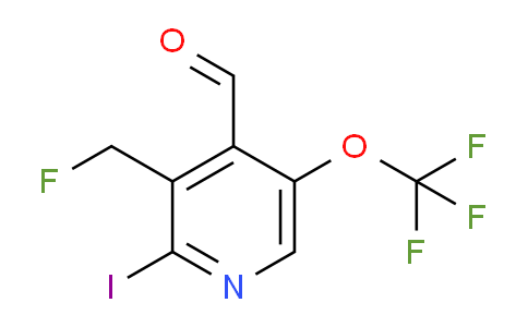 AM151416 | 1804839-67-5 | 3-(Fluoromethyl)-2-iodo-5-(trifluoromethoxy)pyridine-4-carboxaldehyde