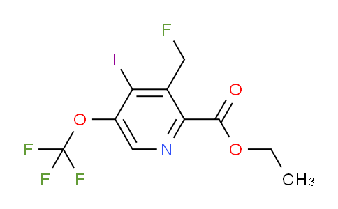 AM151419 | 1806742-55-1 | Ethyl 3-(fluoromethyl)-4-iodo-5-(trifluoromethoxy)pyridine-2-carboxylate