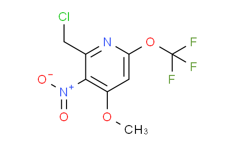 2-(Chloromethyl)-4-methoxy-3-nitro-6-(trifluoromethoxy)pyridine