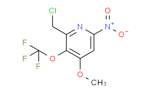 2-(Chloromethyl)-4-methoxy-6-nitro-3-(trifluoromethoxy)pyridine