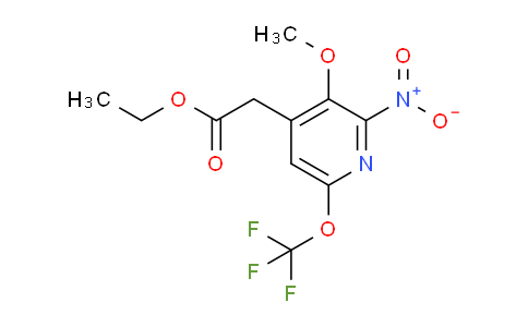 AM151438 | 1806752-20-4 | Ethyl 3-methoxy-2-nitro-6-(trifluoromethoxy)pyridine-4-acetate