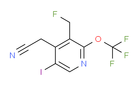 AM151445 | 1804854-44-1 | 3-(Fluoromethyl)-5-iodo-2-(trifluoromethoxy)pyridine-4-acetonitrile