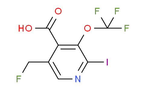 AM151448 | 1804764-92-8 | 5-(Fluoromethyl)-2-iodo-3-(trifluoromethoxy)pyridine-4-carboxylic acid