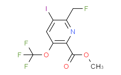 AM151455 | 1806137-97-2 | Methyl 2-(fluoromethyl)-3-iodo-5-(trifluoromethoxy)pyridine-6-carboxylate