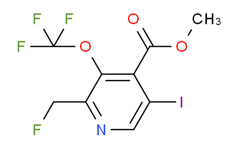 AM151461 | 1806138-03-3 | Methyl 2-(fluoromethyl)-5-iodo-3-(trifluoromethoxy)pyridine-4-carboxylate