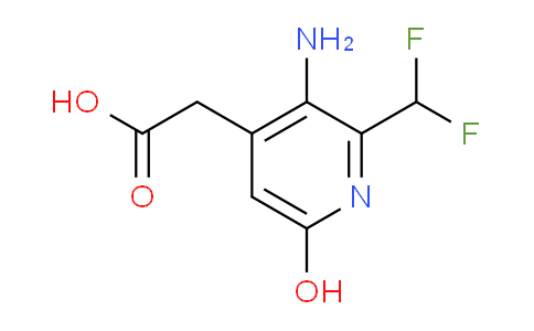 AM15148 | 1805136-52-0 | 3-Amino-2-(difluoromethyl)-6-hydroxypyridine-4-acetic acid