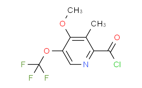 AM151483 | 1806257-78-2 | 4-Methoxy-3-methyl-5-(trifluoromethoxy)pyridine-2-carbonyl chloride