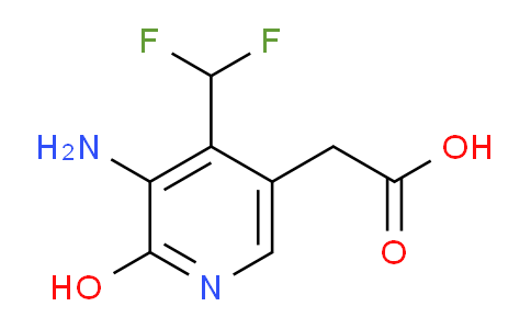 AM15150 | 1804680-72-5 | 3-Amino-4-(difluoromethyl)-2-hydroxypyridine-5-acetic acid