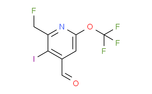 2-(Fluoromethyl)-3-iodo-6-(trifluoromethoxy)pyridine-4-carboxaldehyde