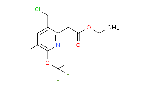 AM151505 | 1805989-98-3 | Ethyl 3-(chloromethyl)-5-iodo-6-(trifluoromethoxy)pyridine-2-acetate