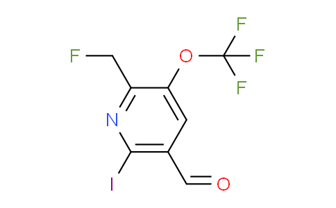 AM151517 | 1804635-64-0 | 2-(Fluoromethyl)-6-iodo-3-(trifluoromethoxy)pyridine-5-carboxaldehyde
