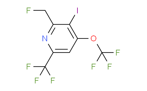 AM151518 | 1804834-91-0 | 2-(Fluoromethyl)-3-iodo-4-(trifluoromethoxy)-6-(trifluoromethyl)pyridine