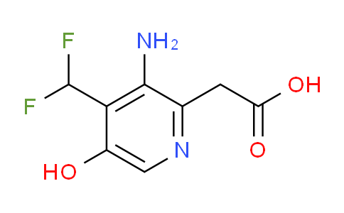 AM15152 | 1806836-11-2 | 3-Amino-4-(difluoromethyl)-5-hydroxypyridine-2-acetic acid