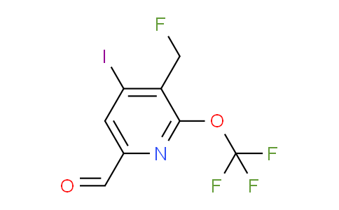 AM151523 | 1804635-72-0 | 3-(Fluoromethyl)-4-iodo-2-(trifluoromethoxy)pyridine-6-carboxaldehyde