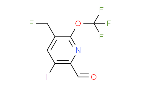 AM151526 | 1804839-73-3 | 3-(Fluoromethyl)-5-iodo-2-(trifluoromethoxy)pyridine-6-carboxaldehyde