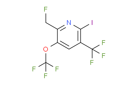 AM151532 | 1804777-92-1 | 2-(Fluoromethyl)-6-iodo-3-(trifluoromethoxy)-5-(trifluoromethyl)pyridine