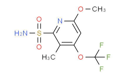 AM151536 | 1804358-48-2 | 6-Methoxy-3-methyl-4-(trifluoromethoxy)pyridine-2-sulfonamide