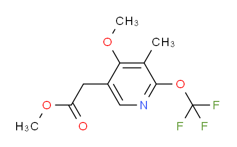 AM151542 | 1806754-39-1 | Methyl 4-methoxy-3-methyl-2-(trifluoromethoxy)pyridine-5-acetate