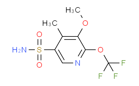 AM151545 | 1806258-72-9 | 3-Methoxy-4-methyl-2-(trifluoromethoxy)pyridine-5-sulfonamide