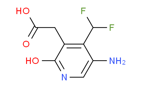 AM15155 | 1805336-55-3 | 5-Amino-4-(difluoromethyl)-2-hydroxypyridine-3-acetic acid