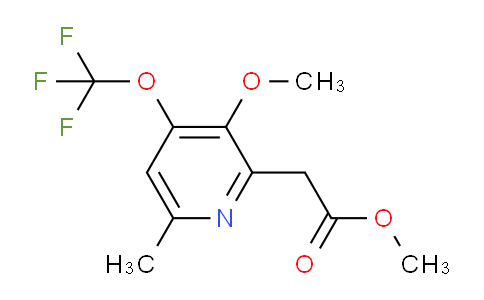 AM151555 | 1806036-14-5 | Methyl 3-methoxy-6-methyl-4-(trifluoromethoxy)pyridine-2-acetate