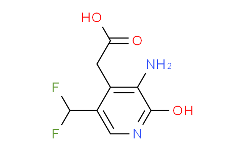 AM15156 | 1804680-73-6 | 3-Amino-5-(difluoromethyl)-2-hydroxypyridine-4-acetic acid