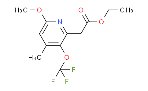 AM151561 | 1805107-48-5 | Ethyl 6-methoxy-4-methyl-3-(trifluoromethoxy)pyridine-2-acetate