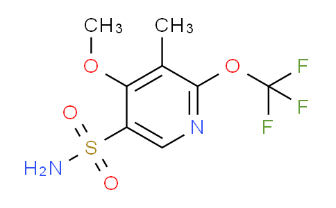 AM151562 | 1805125-22-7 | 4-Methoxy-3-methyl-2-(trifluoromethoxy)pyridine-5-sulfonamide