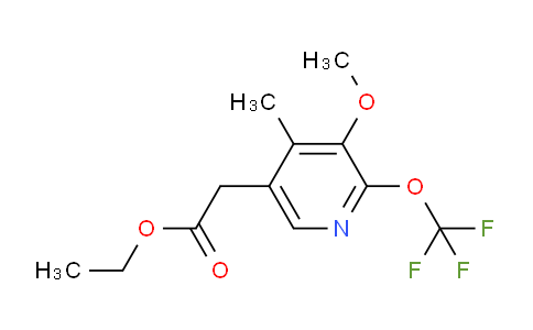 AM151570 | 1804644-55-0 | Ethyl 3-methoxy-4-methyl-2-(trifluoromethoxy)pyridine-5-acetate