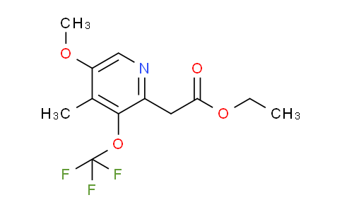AM151572 | 1804741-40-9 | Ethyl 5-methoxy-4-methyl-3-(trifluoromethoxy)pyridine-2-acetate