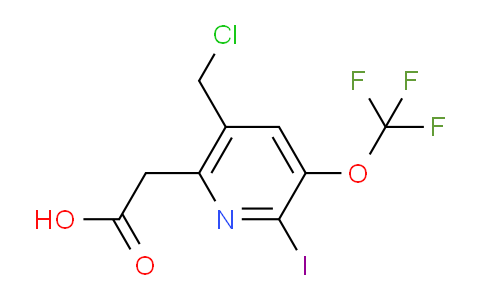 AM151576 | 1804354-40-2 | 5-(Chloromethyl)-2-iodo-3-(trifluoromethoxy)pyridine-6-acetic acid