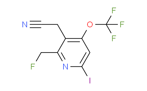 AM151578 | 1804362-73-9 | 2-(Fluoromethyl)-6-iodo-4-(trifluoromethoxy)pyridine-3-acetonitrile