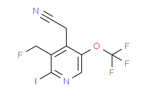 AM151579 | 1806181-50-9 | 3-(Fluoromethyl)-2-iodo-5-(trifluoromethoxy)pyridine-4-acetonitrile