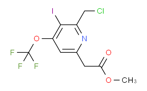 AM151583 | 1804866-05-4 | Methyl 2-(chloromethyl)-3-iodo-4-(trifluoromethoxy)pyridine-6-acetate