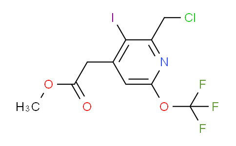 AM151588 | 1804839-02-8 | Methyl 2-(chloromethyl)-3-iodo-6-(trifluoromethoxy)pyridine-4-acetate