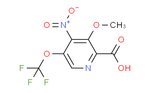AM151590 | 1804436-29-0 | 3-Methoxy-4-nitro-5-(trifluoromethoxy)pyridine-2-carboxylic acid
