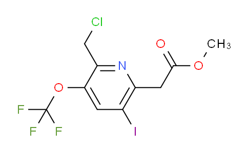 AM151595 | 1804354-62-8 | Methyl 2-(chloromethyl)-5-iodo-3-(trifluoromethoxy)pyridine-6-acetate