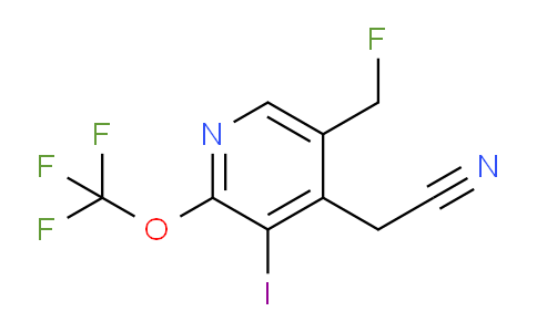 AM151596 | 1804742-14-0 | 5-(Fluoromethyl)-3-iodo-2-(trifluoromethoxy)pyridine-4-acetonitrile