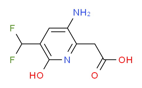 AM15160 | 1805076-59-8 | 3-Amino-5-(difluoromethyl)-6-hydroxypyridine-2-acetic acid