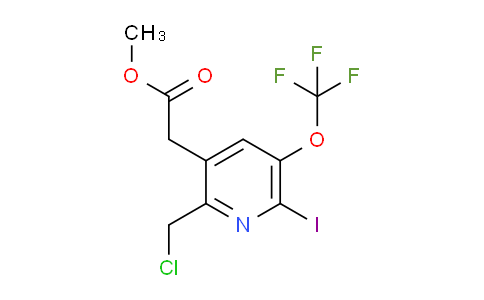 AM151600 | 1806259-15-3 | Methyl 2-(chloromethyl)-6-iodo-5-(trifluoromethoxy)pyridine-3-acetate
