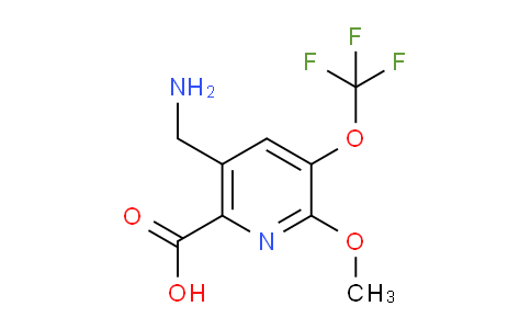 AM151601 | 1806263-91-1 | 5-(Aminomethyl)-2-methoxy-3-(trifluoromethoxy)pyridine-6-carboxylic acid