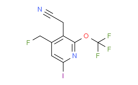 AM151602 | 1804357-22-9 | 4-(Fluoromethyl)-6-iodo-2-(trifluoromethoxy)pyridine-3-acetonitrile