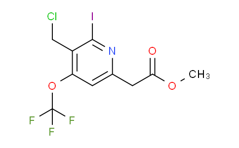 AM151603 | 1804368-58-8 | Methyl 3-(chloromethyl)-2-iodo-4-(trifluoromethoxy)pyridine-6-acetate